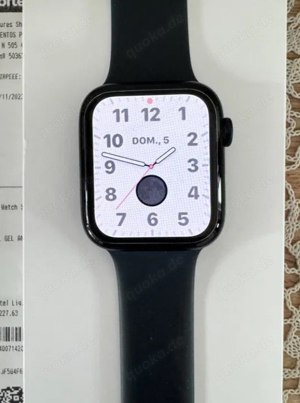 Zwarte Apple Watch SE 44mm 2e Gen