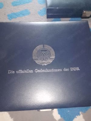 Die Offiziellen Gedenk Münzen der DDR  Bild 1