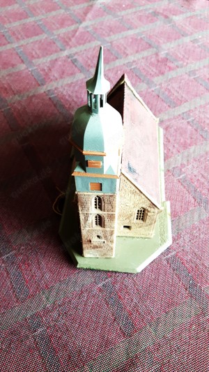 Modellbau Kibri 141 Kirche Dom mit Innenbeleuchtung HO Bild 3