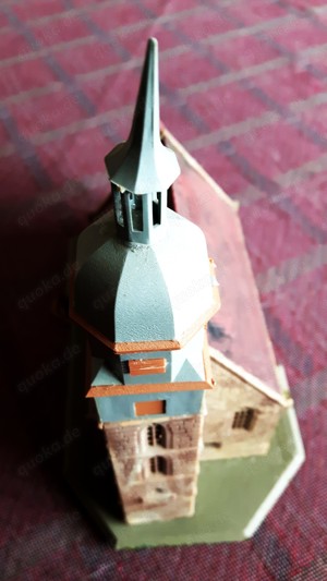 Modellbau Kibri 141 Kirche Dom mit Innenbeleuchtung HO Bild 7
