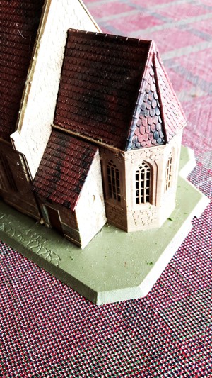 Modellbau Kibri 141 Kirche Dom mit Innenbeleuchtung HO Bild 9