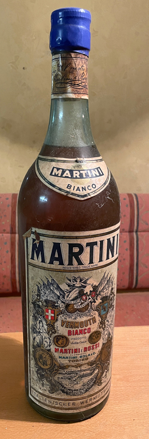 Martini 3 Liter Flasche aus 1970er ungeöffnet!  Bild 1