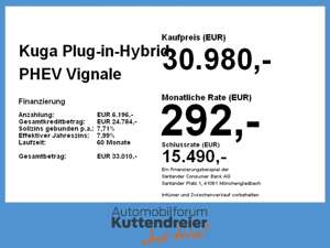 Ford Kuga Plug-in-Hybrid PHEV Vignale Navi Voll-LED Bild 4