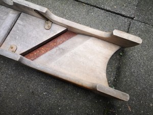 Alter Hobel aus Bauernhaus ca. 51cm lang  Restauration Bild 6
