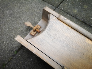 Alter Hobel aus Bauernhaus ca. 51cm lang  Restauration Bild 3