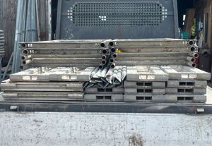 Baugerüst Stahl - Giebel bis 10 m Arbeitshöhe Hünnebeck Bosta