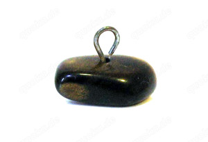 Tigerauge - Edelstein - Anhänger ohne Kette - gut erhalten Bild 3