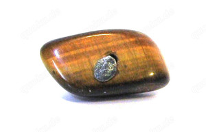 Tigerauge - Edelstein - Anhänger ohne Kette - gut erhalten Bild 6