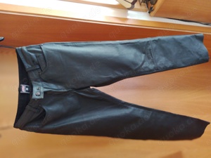 Damen Lederhose 36 schwarz neuwertig 