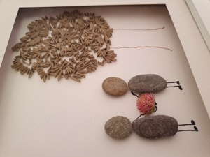 Steinbild, Handgefertigt, Unikat  Bild 3