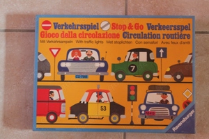 Verkehrsspiel Stop & Go von 1977 unbenutzt  abzugeben !