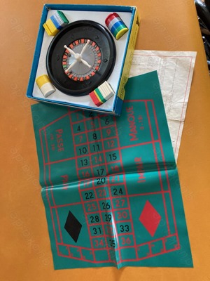 Roulette Prefo Dresden - DDR Gesellschaftsspiel - vollständig!