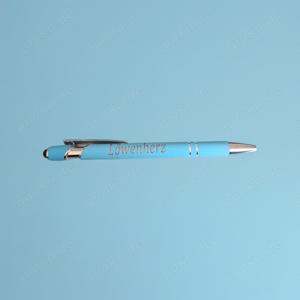 Babyblauer Touchpen Kugelschreiber
