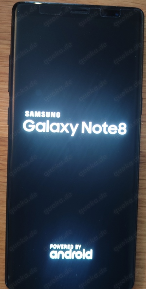 Galaxy Note 8   black   gebraucht wie neu