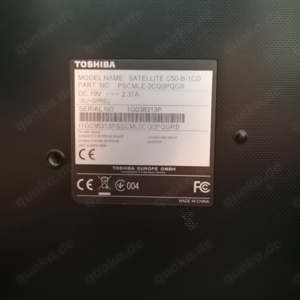 Toshiba laptop satelite gestohlen 
