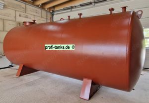 T14 gebrauchter 22.000 L Stahltank Innenbeschichtung Heizspirale neu gestrichen Wassertank Zisterne