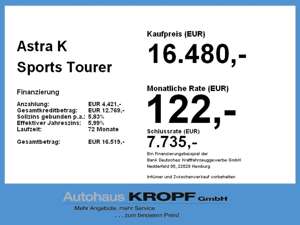 Opel Astra K Sports Tourer 1.2 GS Line NAVI+LED+KAM Bild 4