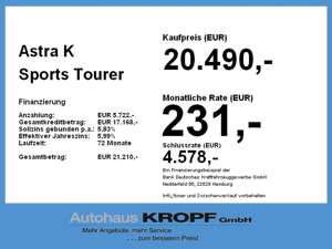 Opel Astra K Sports Tourer 1.2 Ultimate NAVI+LED+OPC Bild 4