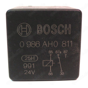 Original Relais - Bosch Nr. 0986AH0811 - 24V - neuwertig + unbenutzt