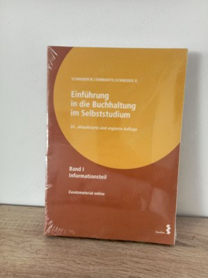  NEU Einführung in die Buchhaltung im Selbststudium Schneider, Dobrovits