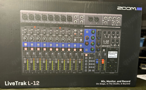 zoom L12 Livetrack - mixer interface  recordingmaschine