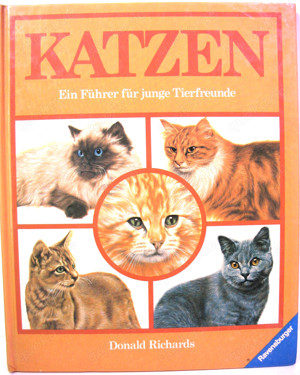 Buch - Katzen Ein Führer für junge Tierfreunde - Ravensburger - gut erhalten