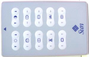 Fernbedienung   Remote Control für Sun Monitor 370-1576-01 RMC-D10 - ohne Batterie Bild 2