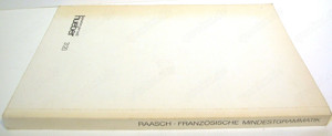Buch - Französische Mindestgrammatik - Albert Raasch - ISBN 3-19-00.3120-7 Bild 5