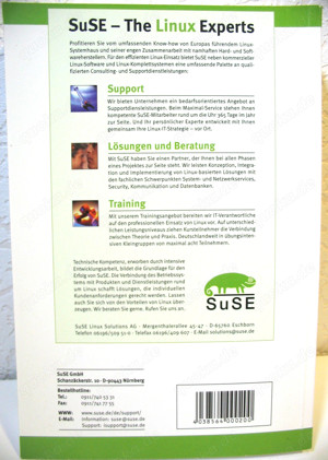  3 Bücher: SuSE LINUX 7.0 Das Handbuch + Programme + Konfiguration - ohne CD   DVD  Bild 4