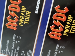 2 acdc Karten Wien - toller Platz!