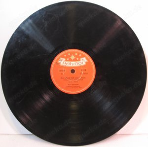 Schellack Schallplatte: Peter Alexander - Der Mond hält seine Wacht - Das süße Mädi Bild 3