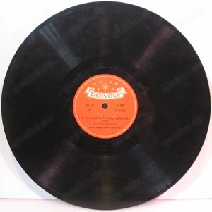 Schellack Schallplatte: Baiao - In Peru sind die Mädchen gefährlich - Die blaue Taverne Bild 3