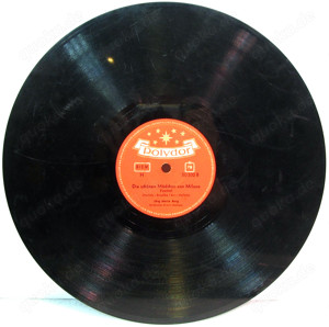 Schellack Schallplatte: Es leuchtet das Kreuz des Südens - Die schönen Mädchen von Milano Bild 3