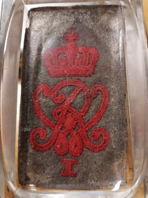 Militär schulterklappe 1 Weltkrieg Regiment Kaiser Wilhelm 2