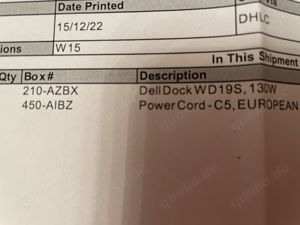 8 Stück Dell WD19S 130W Dockingstation - Schwarz Bild 7