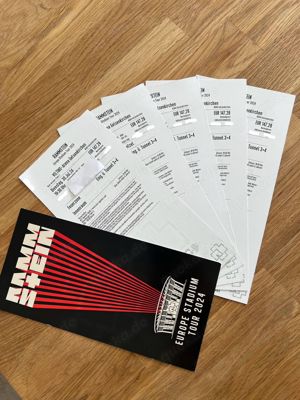 Vorkaufsrecht Rammstein bis zu 6 Tickets Feuerzone Gelsenkirchen  30.07.2024