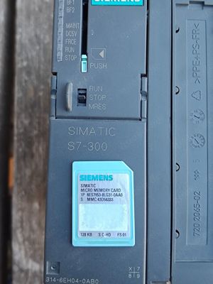  Siemens Simatic S7-300 314C-2PN DP CPU (6ES7314-6EH04-0AB0) Bild 5