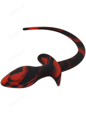 Tail Analplug - Rot Schwarz Bild 2