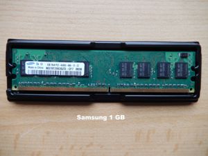 Arbeitsspeicher Samsung 1 GB, 2 GB Serie 666 oder Kingston 4 GB 