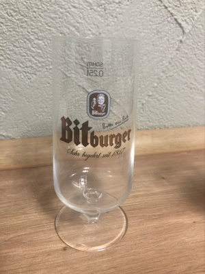 Biergläser   Tulpe Bitburger 0,25l
