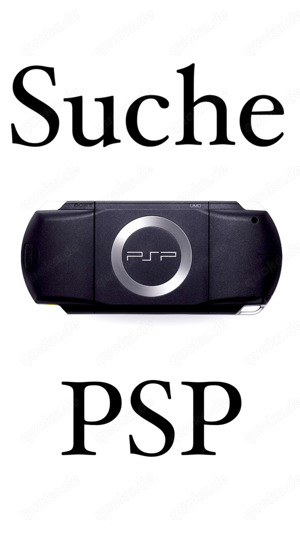 Suche Sony PSP