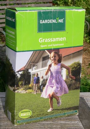 Grassamen, Sport- und Spielrasen von Gardenline, von 2017, für ca. 60 m  ?