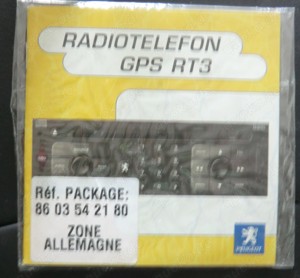 Radiotelefon GPS RT3- Bedienungsanleitung