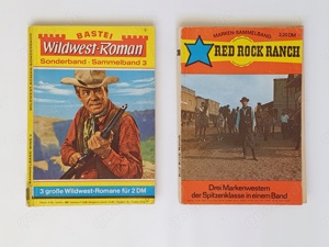 6 Western Romane in 2 Sammelbänden