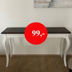 Französische Wandkonsole weisses Sideboard Wandtisch Walltable B130xT30xH77cm in Starnberg