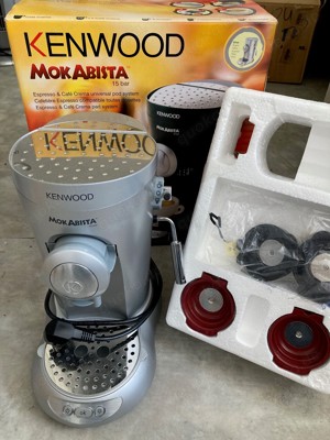 Pfiffige Kaffeepadmaschine Kenwood MokAbista - selten!