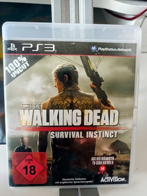 PS3 - The Walking Dead: Survival Instinct DE EN Selten Deutsche Ausgabe Uncut