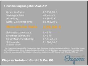 Audi A1 Sportback DIG-DISPLAY SHZ APPLE/ANDROID ALU PDC BL Bild 2