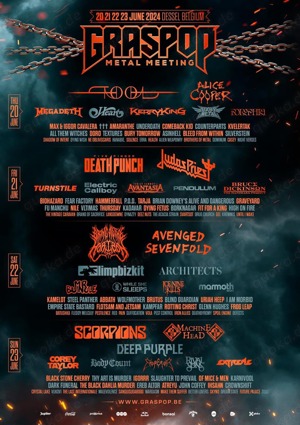 Verkaufe 2 combi Graspop Belgien