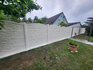 60m Betonzaun inkl. Lieferung Sichtschutz MONTAGE möglich -10% Bild 4
